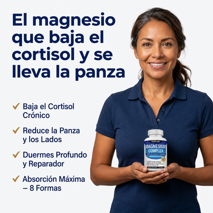 Cápsulas de Magnesio 8 en 1