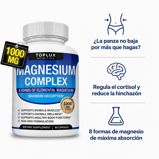 Cápsulas de Magnesio 8 en 1