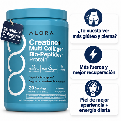 Alora™ Creatina para Glúteos y Piernas