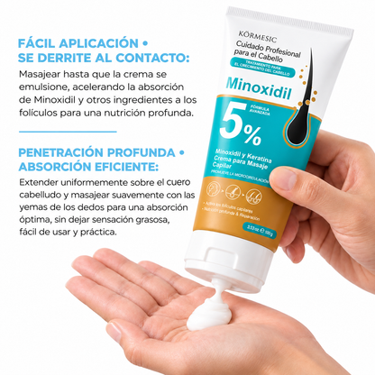 Crema Anticaída Minoxidil 5%