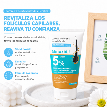 Crema Anticaída Minoxidil 5%
