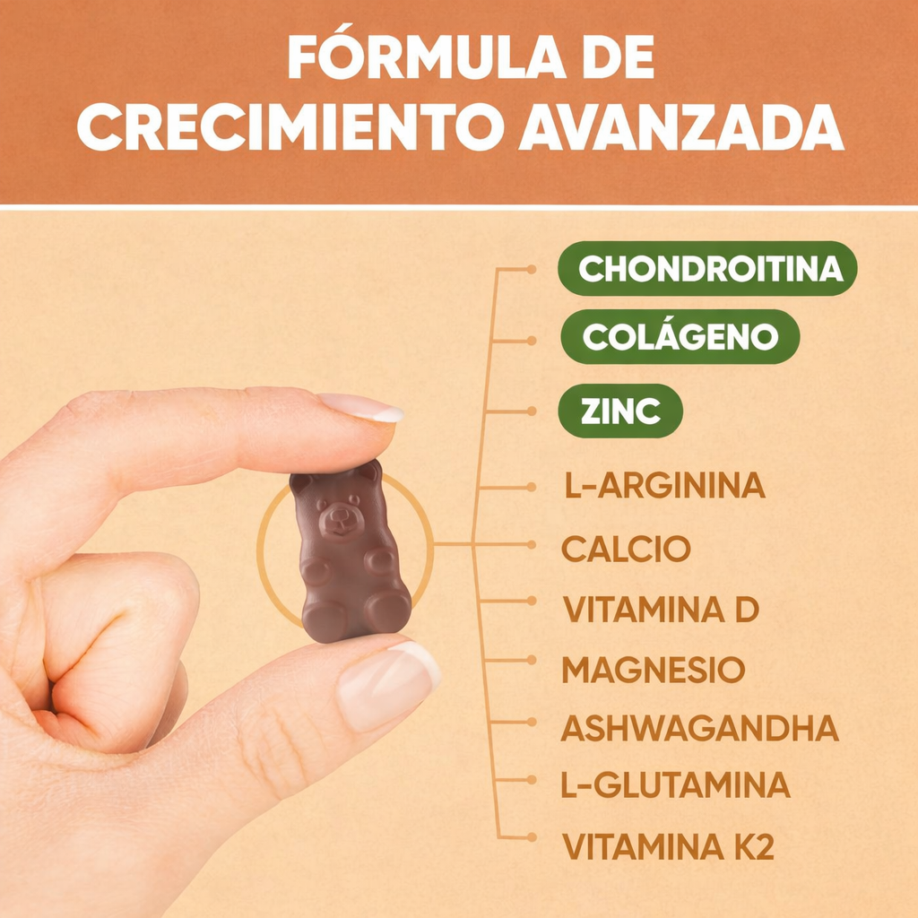Gomitas de Crecimiento Óseo™