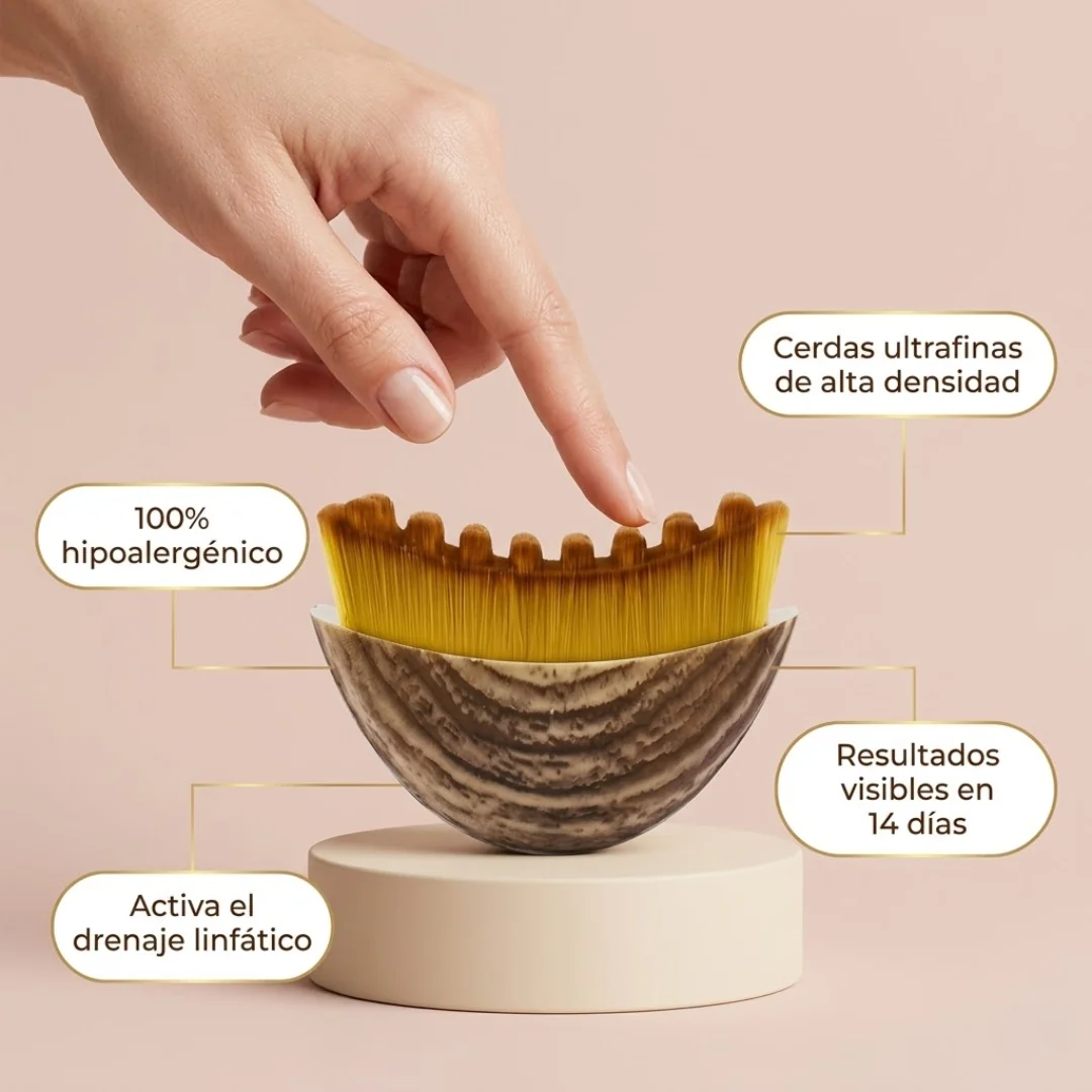Cepillo Facial Drenaje Linfático