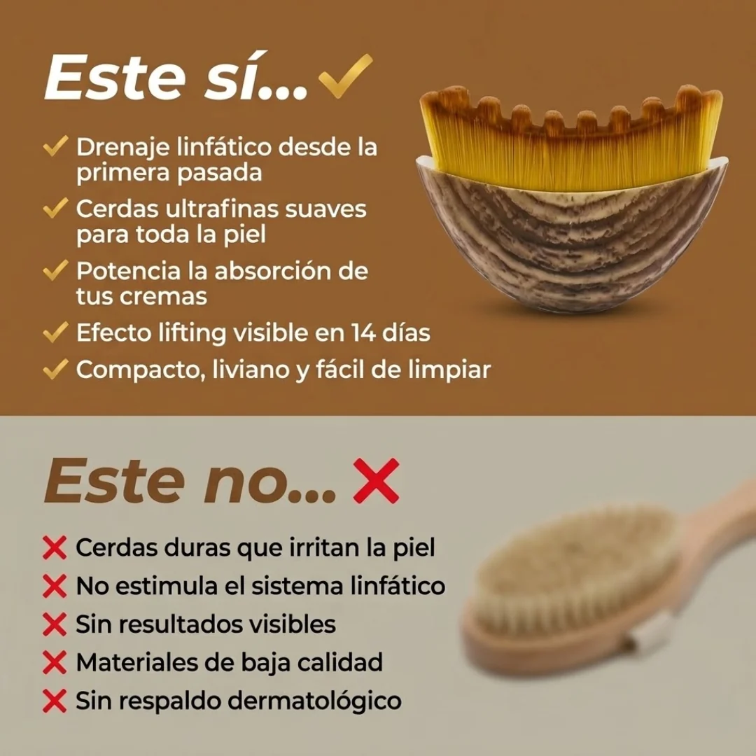 Cepillo Facial Drenaje Linfático