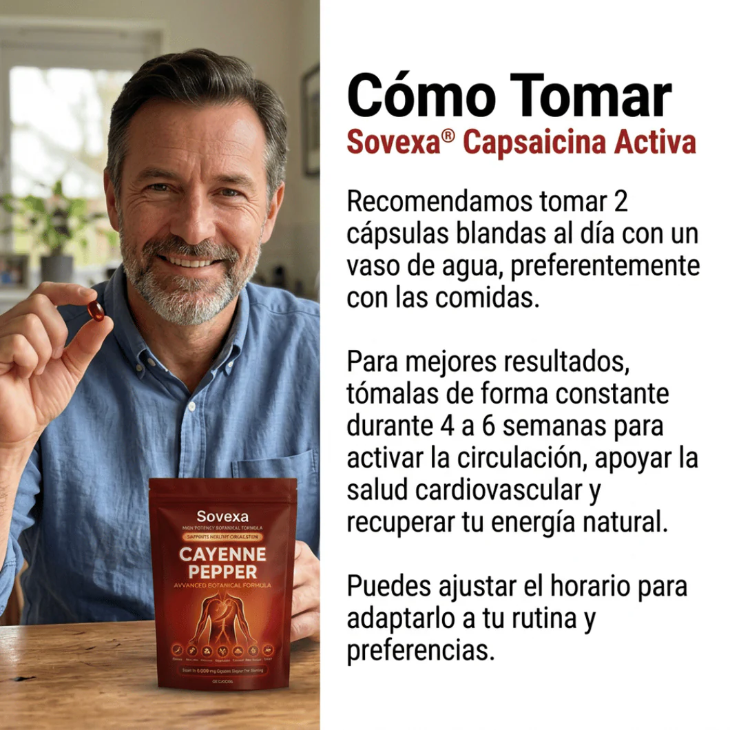 Capsaicina Activa® en cápsulas