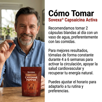 Capsaicina Activa® en cápsulas